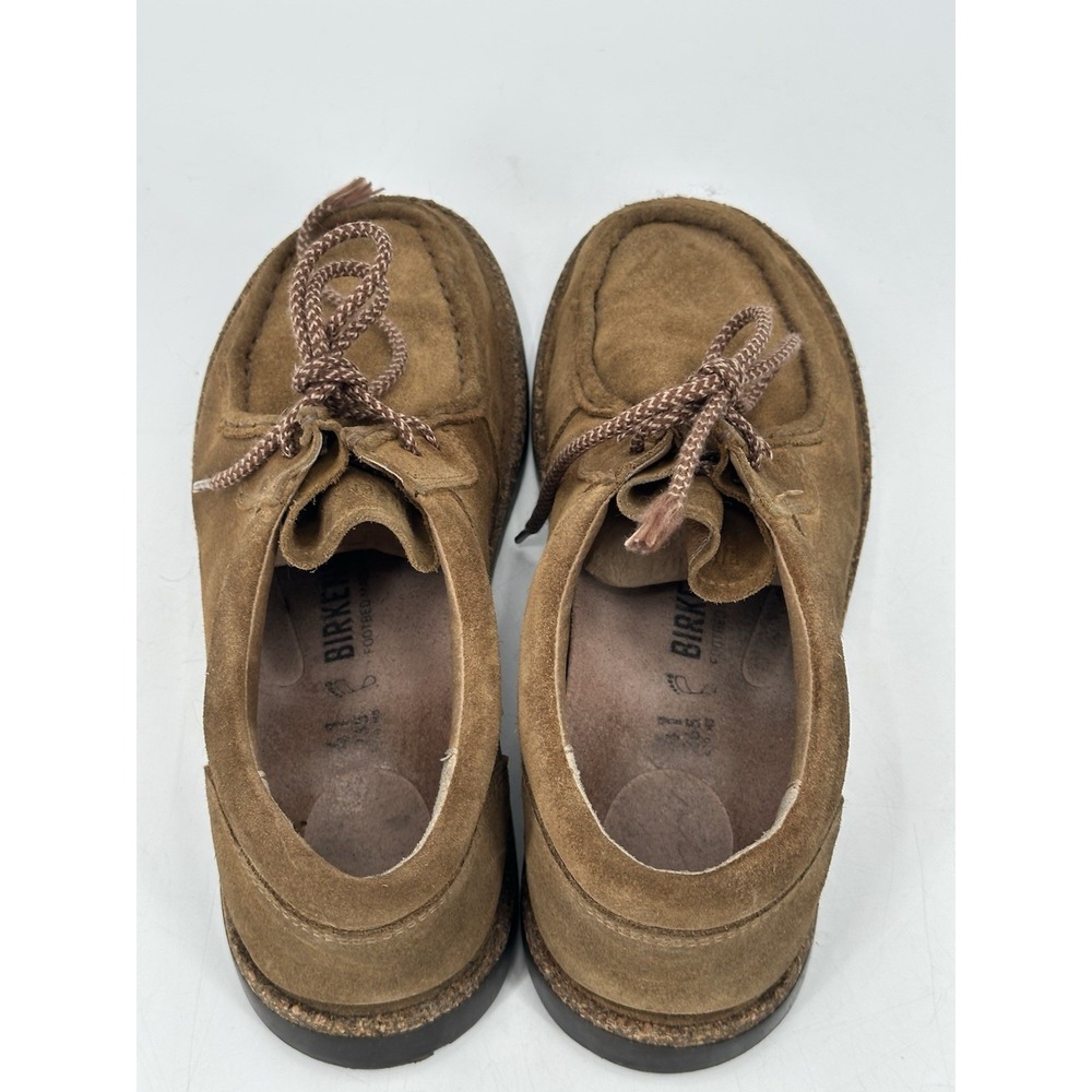 Birkenstock Pasadena II Suede Shoes Men's 41 USM10 W8 Brown Tan Preppy - Picture 5 of 12